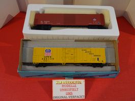 2 UP GW. 1 60`FT. BOX CAR SHEME 2 /1 57`FT. REEFER U.P.F.E.